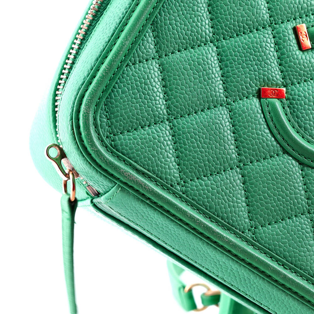 Chanel Filigree Vanity Case Quilted #257274C38B - Picture 7 of 8
